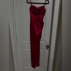 Windsor Strapless Red Dress